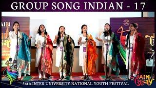 Group song Indian by SNDT womens University students | National youth festival | Jain University