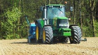 Sowing soybean with John Deere 6534 Premium + Lemken Saphir 7