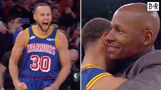 Stephen Curry BREAKS Ray Allen’s NBA Record For 3PM At MSG 