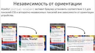 WEB 5 5 0 Метатег viewport