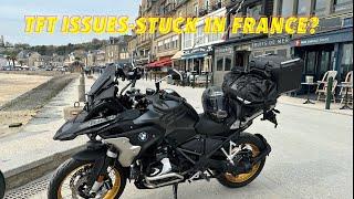 BMW R1250GS TFT ISSUES! Stranded in France, fortunately not. 