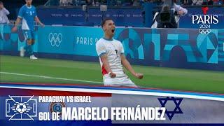 Gol de Marcelo Fernández | Paraguay vs Israel 4-2 | Juegos Olímpicos París 2024 | Telemundo Deportes