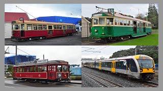 M.O.T.A.T. Trams, the Auckland Dockline Tram and AM Electric Trains (May 30th, 2021)