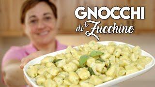 ZUCCHINI GNOCCHI Easy Recipe - Homemade by Benedetta