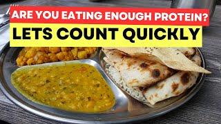 Are you eating enough protein? Let's count Quickly | Hindi | Wellness Munch | Dr. Soma Chakrabarty