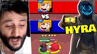 Dünya 1.si HYRA ile 1vs1 Attık!  Brawl Stars