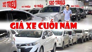 Xe Cuối Năm lại giảm mạnh ! Cập Nhật nhanh giá xe Ô tô Cũ Sài Gòn @lamotocusaigon