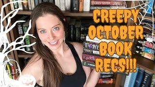  SPOOKY BOOK RECOMMENDATIONS for OCTOBER!!! 