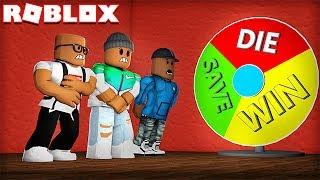 WILL YOU WIN, DIE OR BE SAVED IN ROBLOX!? (Wheel of Fortune)