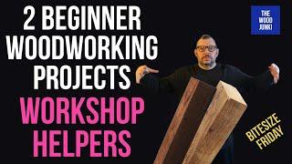 Easy Beginner Woodworking Projects .. Workshop Helpers.