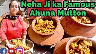 Rohini ka Famous Champaran Meat || Luckhnowi Chicken || Ahuna Meat || Delhi Street Food