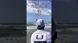Testing Bait Cannons!!  #shorts