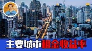 看看全球主要城市的房产租金收益率，为什么差异如此之大？【道哥道金融】