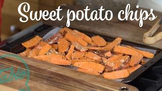 Sweet Potato Chips: Cooking with Gia and Olive