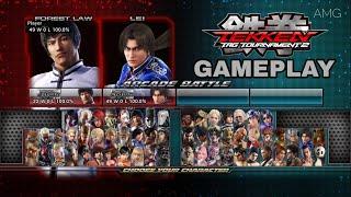 Tekken Tag 2 | Episode 1 | Lei Wulong & Forest Law | PS3 Gameplay | AMG | No Commentary