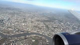 British Airways A319 | Clear City Views Landing at London Heathrow