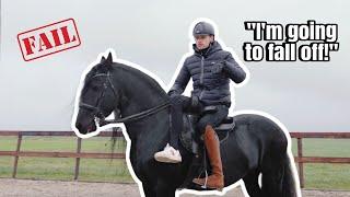 I TRIED SIDE SADDLE FOR THE FIRST TIME