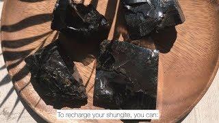 Best Ways to Charge and Cleanse Shungite!