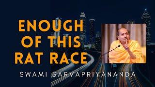 I see only two options | Q & A with Swami Sarvapriyananda