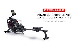 How to Assemble: Phantom Hydro SMART Water Rowing Machine | SF-RW5910SMART