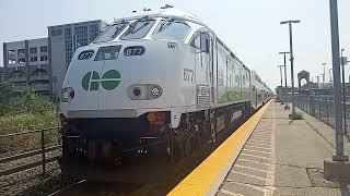 GO Transit 677 With 257 Arriving & Departing Oakville GO 7/29/24