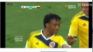 Gol de cuadrado (celebracion trhiller) colombia vs japon