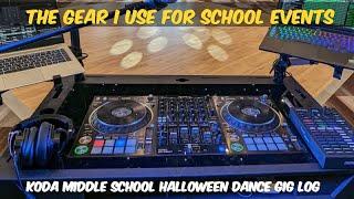 DJ Gig Log | Koda Middle School Halloween Dance - What Gear I Use for School Dances