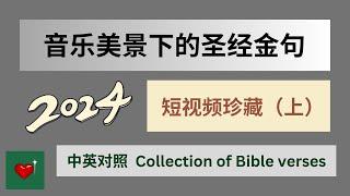 [177] 中英对照：圣经金句短视频合集（2024上） -- 神的话语 灵的力量 The word of God The power of the spirit