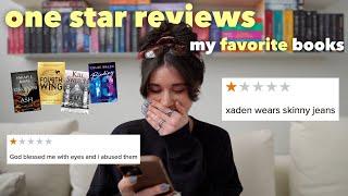 reading 1 star reviews of my favorite books... I'm offended 