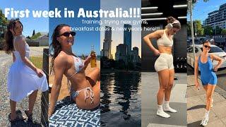 SPEND MY FIRST WEEK IN AUSTRALIA WITH ME | trying new gyms, exploring Melbourne & new years