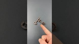 كيفية حل لغز المفتاح How to solve key puzzle #shorts #puzzle