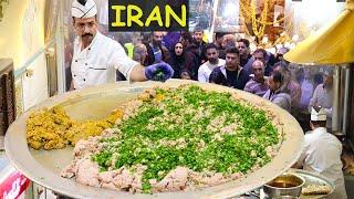 IRANki Heart Attack MUTTON BERYAN !! Street FOOD Tour Isfahan !! Lamb Meat+Liver