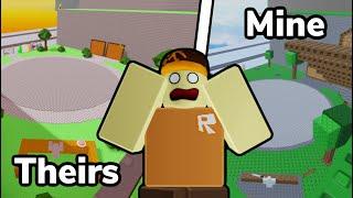 HE COPIED MY ROBLOX SWORD FIGHT GAME ON OBBY CREATOR! (Roblox Obby Creator)