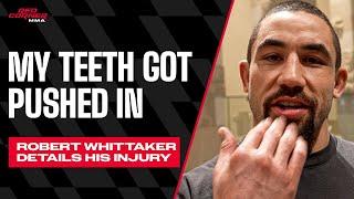 'It's not always glamorous': Whittaker reflects on loss to Khamzat, details teeth injury