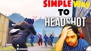 NEW HEADSHOT only SIMPLE TRICK in TDM TikTok | BEST Moments in PUBG Mobile