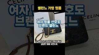 셀린느 가방 브랜드의 선호도 역사 #셀린느 #명품가방