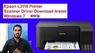 Epson L3110 Printer Scanner Driver Download Install Windows 7