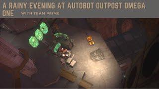 A Rainy Evening at Autobot Outpost Omega with Team Prime || Transformers: Prime Ambience [Read Desc]