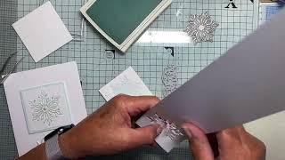 Easy Letterpress technique using dies