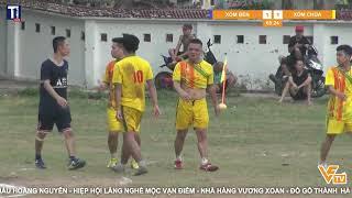 HIGHLIGHT FC XÓM BẾN ️ FC XÓM CHÙA | GIẢI BÓNG ĐÁ THANH NIÊN LÀNG NGHỀ ĐỒ GỖ VẠN ĐIỂM | VFTV