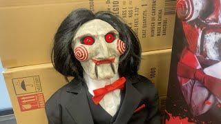 First Look at the New Saw Billy Puppet From Trick or Treat Studios.