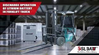 BSLBATT 48V200Ah Lithium Battery: How To Discharge Forklift Battery?