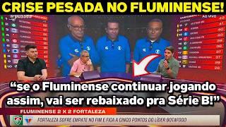 IMPRENSA DEBATE O EMPATE DO FLUMINENSE CONTRA O FORTALEZA NO BRASILEIRÃO 2024