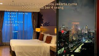 Rekomendasi hotel murah dengan city view kota jakarta, ada kolam renang, gym, dapur | HABITARE Hotel