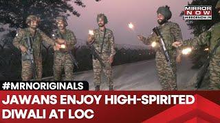 Diwali 2024 | Indian Army Jawans Celebrate Diwali With Songs, Dance And Diyas At LoC | WATCH