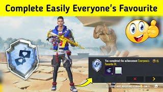 Complete Easily Everyone's Favourite Achievement In Bgmi  Pubg| How To Complete Everyone's Favourite