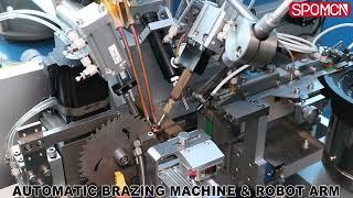 Automatic Loading System T.C.T Saw Blades Welding Machine