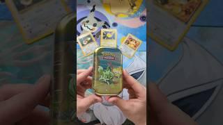 Sprigattito Mini Tin Opening! #pokemon #poketube #pokemoncards #shorts