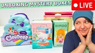 Unboxing Mystery Boxes I Forgot About!  LIVE STREAM 