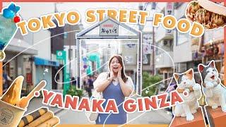 Yanaka Ginza Tokyo Street Food | Tokyo's Hidden Gem  | CAT TOWN 